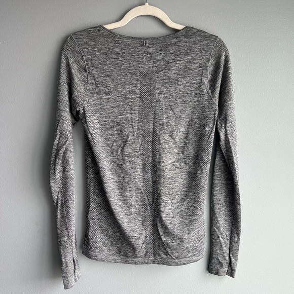Nike Gray Dry Fit Long Sleeve - Picture 3 of 4